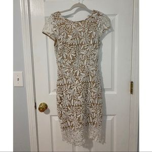 Lulu’s White Lace Bodycon Dress